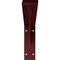 Ekena Millwork Embrey Steel Bracket, Hammered Bright Red 2"W x 18"D x 6 1/2"H BKTM02X18X06EBHRE - alternate 9